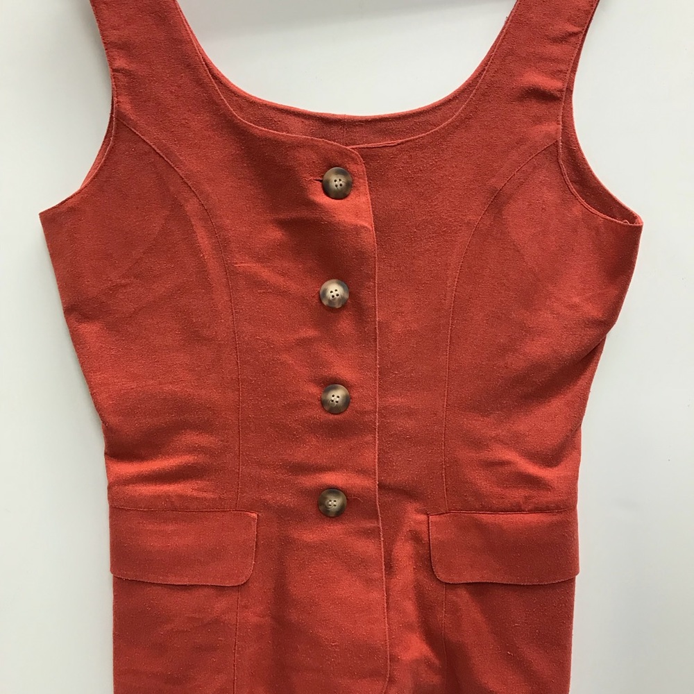 Matching 100% silk tank and pleated pants